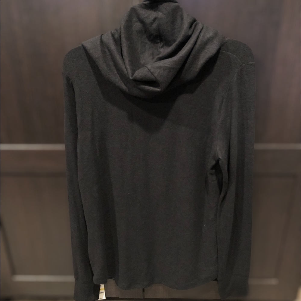 Ideology Mushy Knit Hoodie Medium Black